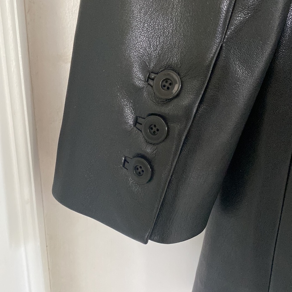 Alice and Olivia Shan vegan leather jacket - Picture 10 of 15